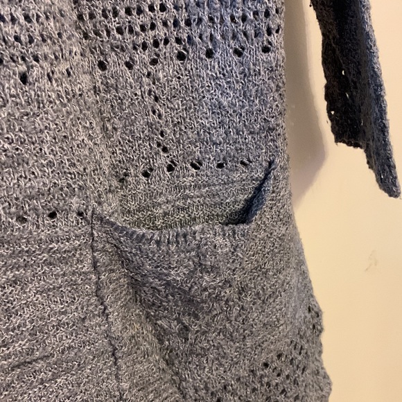 Torrid Long Gray Sweater Size 4 - Picture 6 of 6